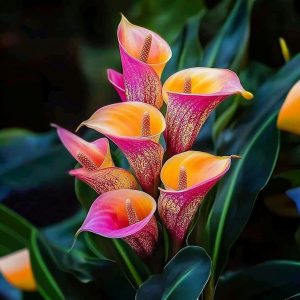 Калла Оникс купить по цене от 450р. в интернет-магазине «Посадика» с доставкой почтой в в Людиновое и по всей России – [изображение №1].